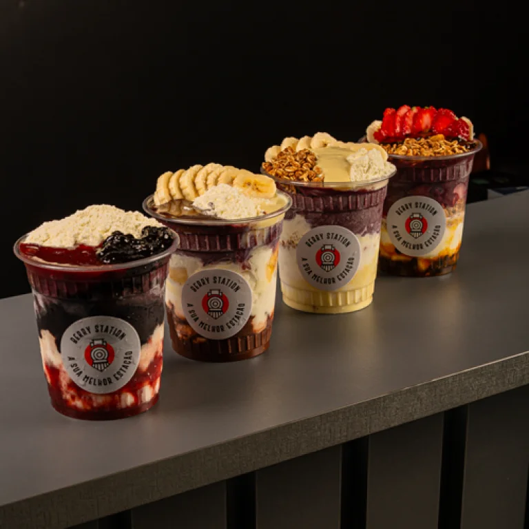 Berry Station Açai, Milkshake e Frozen